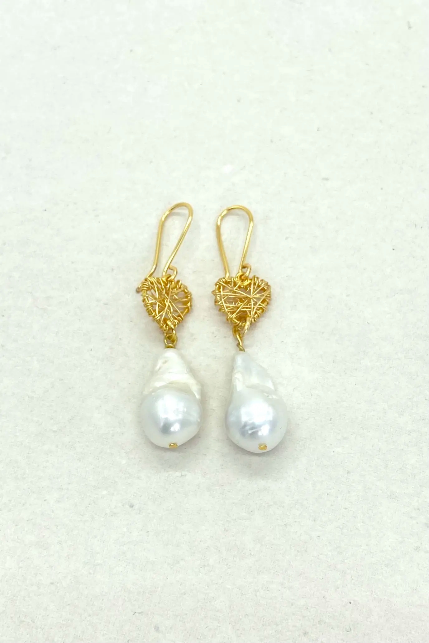 PENDIENTES FILIGRANA DE PERLAS